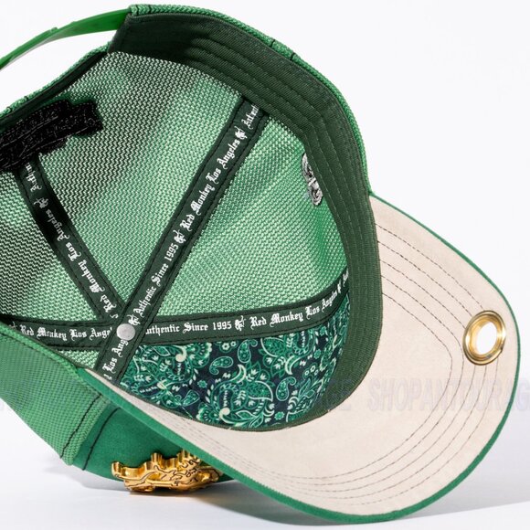Red Monkey Rich Micro-Suede RM1521 New Limited Unisex Trucker Hat Cap | 2 Colors - Picture 8 of 15